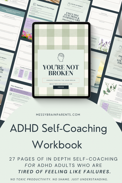 Understanding the ADHD Brain | Executive Function Guide + Coaching Prompts 💜🧠